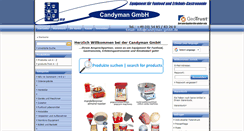 Desktop Screenshot of candyman-gmbh.de